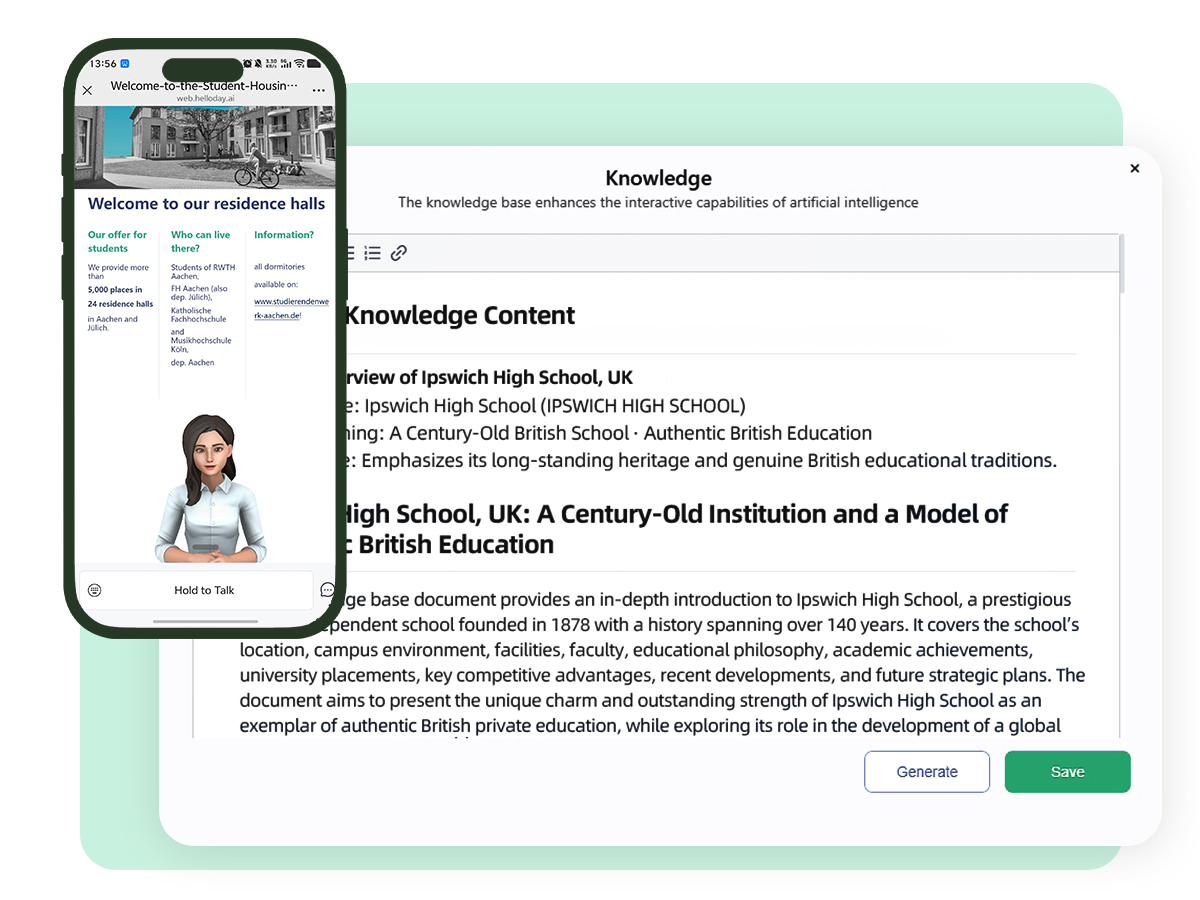 Manage knowledge base for accurate AI answers