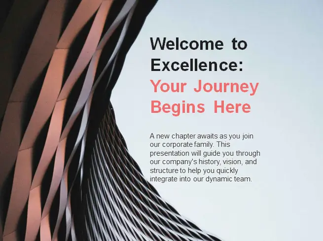 Preview of Company Introduction - AI assistant template for corporate