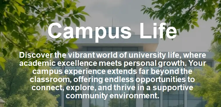 Preview of Campus Life - AI assistant template for university