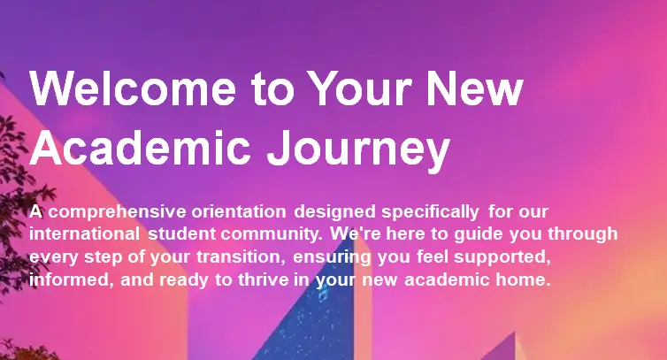 Preview of Welcome To Your New Academic Journey - AI assistant template for university